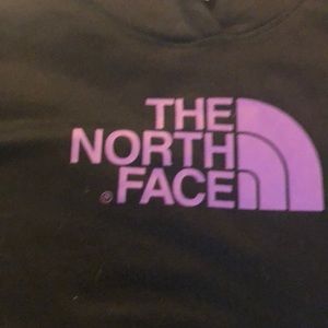 Black North Face hoodie
